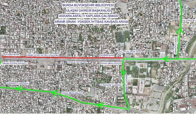 Ankara Yolu'nda Trafik Düzenlemesi