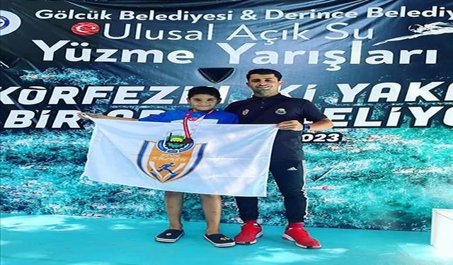 İnegöllü Sporcu Körfez’de Dereceye Kulaç Attı