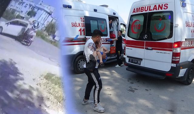 Önünde giden otomobilli sollamaya kalktı 2'si çocuk 3 yaralı