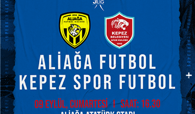 Aliağaspor Kepez Belediyespor maçını canlı izle