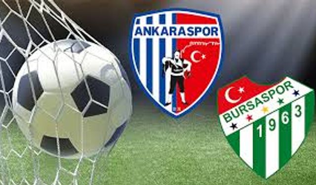 Bursaspor  Ankaraspor maçını canlı izle