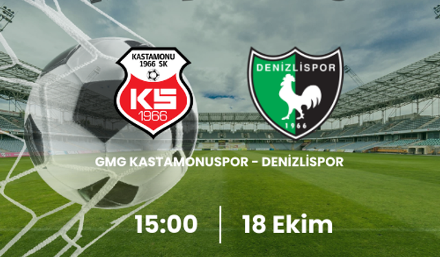 Kastamonuspor 2 Denizlispor 0