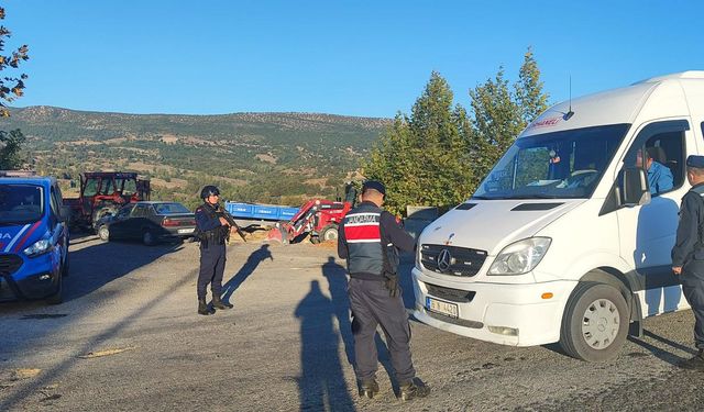 Bursa'da jandarmadan huzur güven operasyonu