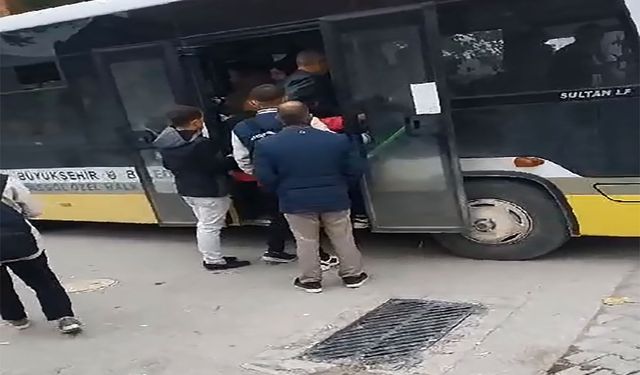 Huzur mahallesinde toplu taşıma sıkıntısı