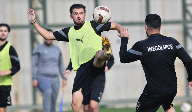 İnegölspor uşak maçına hazırlanıyor