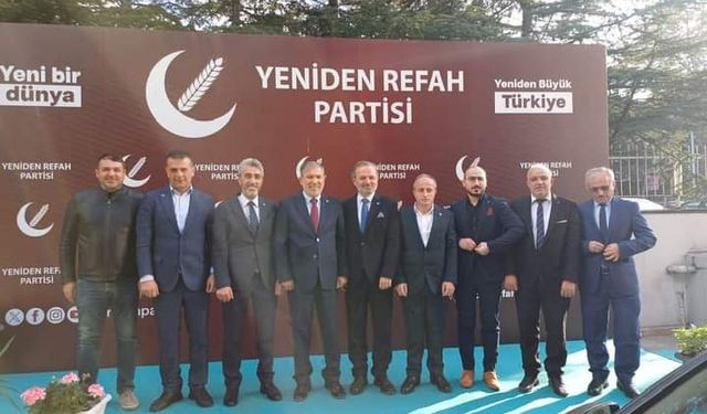 Yeniden Refah Partisi inegöl belediye başkan adayı  Mehmet Kaygusuz oldu