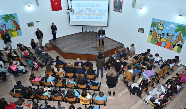 Bursa Hayvanat Bahçesi 25 yaşında