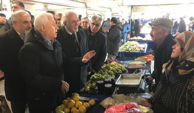 Mustafa Bozbey İnegöl'den destek istedi