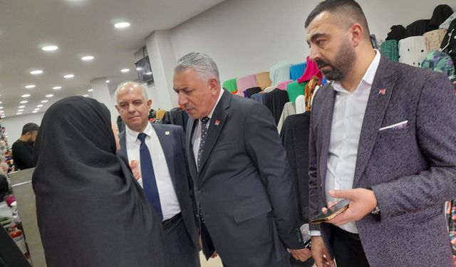 CHP inegöl belediye başkan adayı Ali Doğan çalışmalarını sürdürüyor