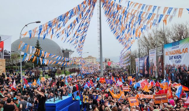 Erdoğan'ın Bursa Mitingine katılım sayısı belli oldu