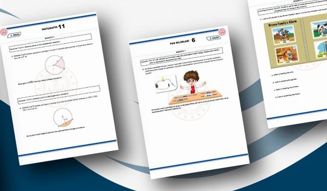 2. döneme ilişkin örnek sorular yayımlandı