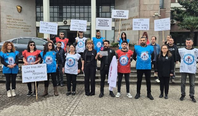 Eğitim Gücü-Sen Bursa da şiddete 'dur' dedi