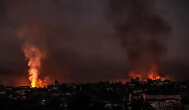 Soykırımcı İsrail Refah’a bomba yağdırdı!