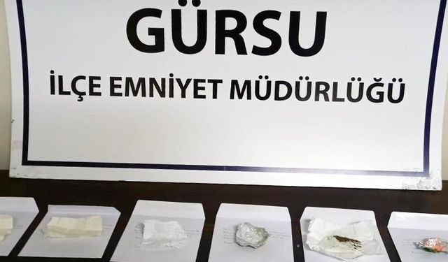 Bursa Gürsu Emniyeti'nden uyuşturucuya geçit yok!