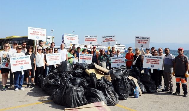 Bursa Mudanya'dan temizlik duyarlılığı!