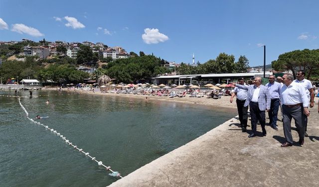 Bursa Valisi Demirtaş'tan sahil denetimi