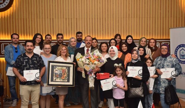 Bursa Yıldırım'da 'doğa fotoğrafçıları' sertifikalandı