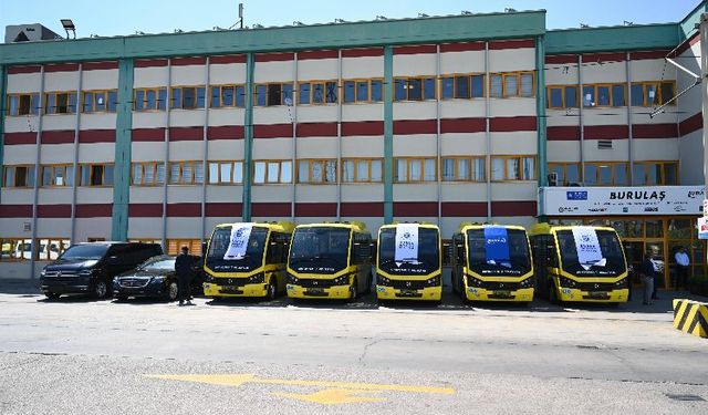 Bursa'da lüks makam araçlarıları satıldı mikrobüsler geldi