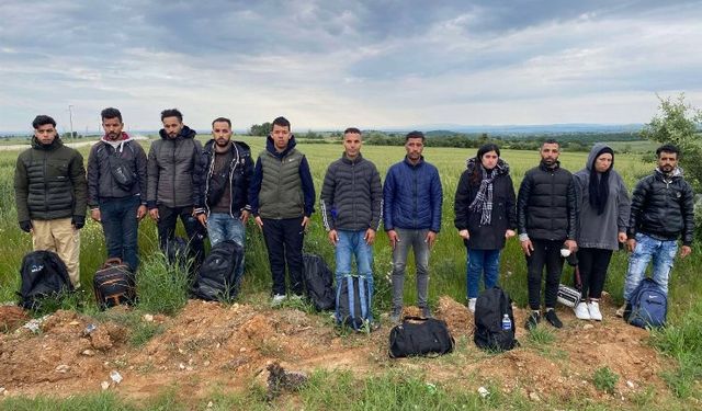 Edirne'de ayda 16 organizatör ve 870 göçmen yakalandı