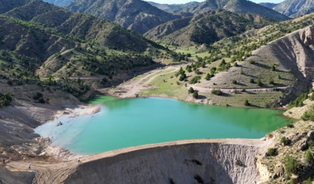 Erzurum'da göletler can simidi oldu