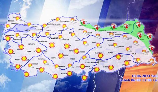 Bugün hava nasıl olacak? Orta Karadeniz ve Akdeniz'in Toroslar kesimi sağanak yağışlı