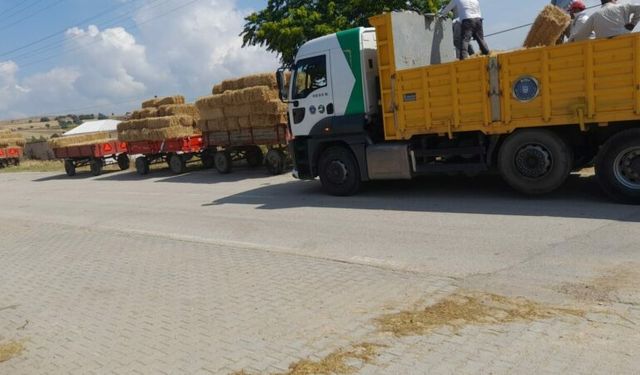 Bursa’da yangında ürünleri zarar görenlere Büyükşehir köprü oldu