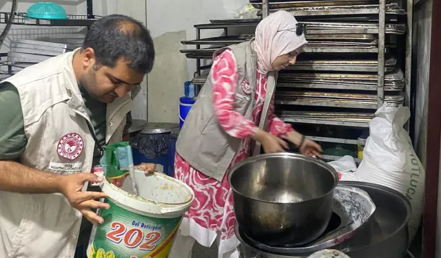 Gaziantep'te mide bulandıran denetim!