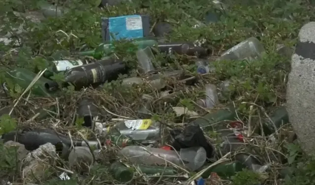 Tarihi surlar alkol ve madde bağımlılarının meskeni oldu