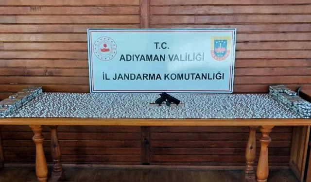 Adıyaman Jandarması'nın uyuşturucu ile mücadelesi sürüyor