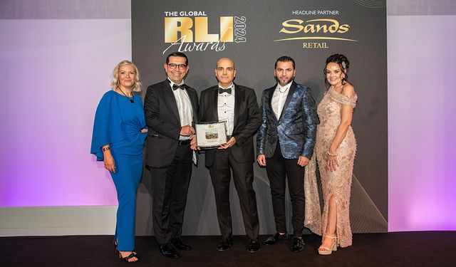 Global RLI Awards’ta Fiba Commercial Properties’e Londra’da ödül yağmuru