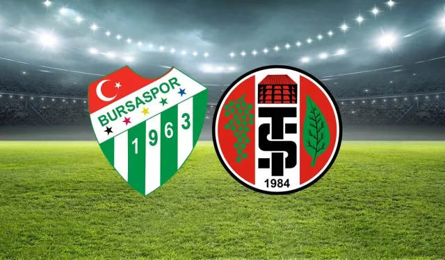 Bursaspor Turgutluspor maçını canlı izle