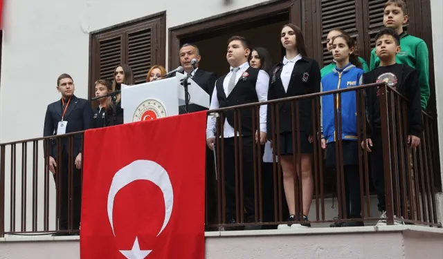 Atatürk Selanik’te doğduğu evde anıldı