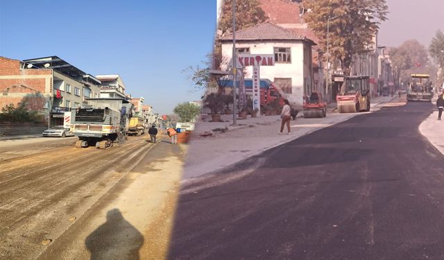 İnegöl'de hangi yollar asfaltlanıyor açıklama geldi