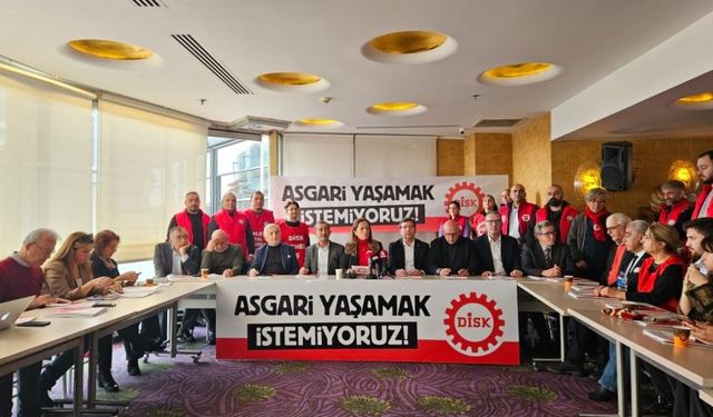 DİSK, asgari ücret talebini açıkladı