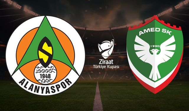 Alanyaspor Amedspor maçını canlı izle