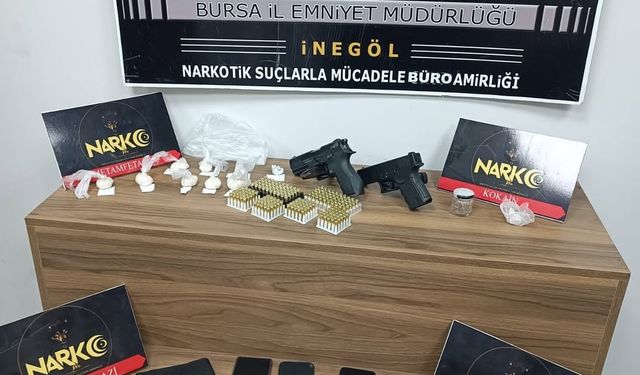 Bursa İnegöl’de Narkotik Operasyonu 3 gözaltı