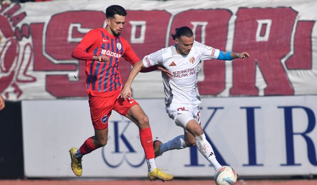 İnegölspor altınorduyla berabere kaldı