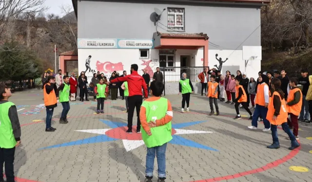 Batmanlı öğrencileri sporla buluştu