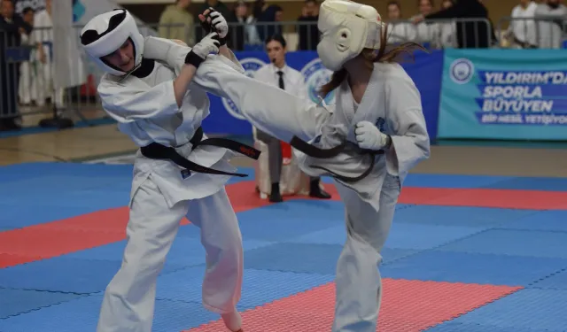 Bursa Yıldırım’da karate rüzgarı