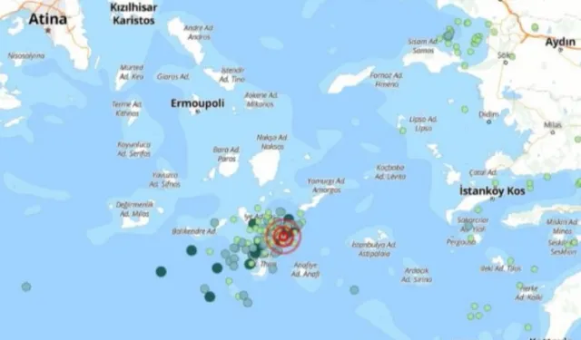 Ege ortalama 7 dakikada bir sallanıyor! 6 günde 450'nin üzerinde deprem kaydedildi