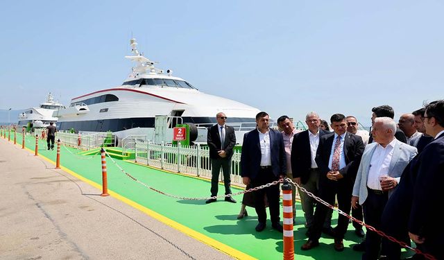 BUDO İskelesi modern yeni yüzüyle hizmete girdi