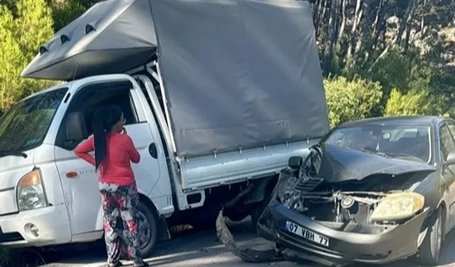 Antalya Kumluca’da feci kaza: 1 ölü, 1 yaralı