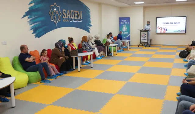 SAGEM’den yaz tatiline anlam katan seminer! “Tatilde Aile Olmak”