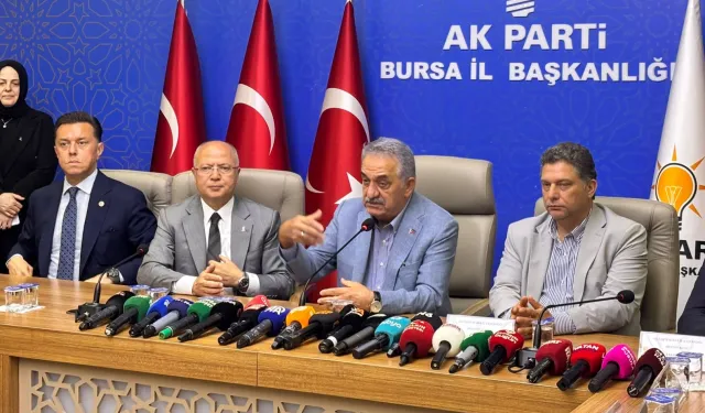 AK Parti Genel Başkan Yardımcısı Hayati Yazıcı Bursa'da