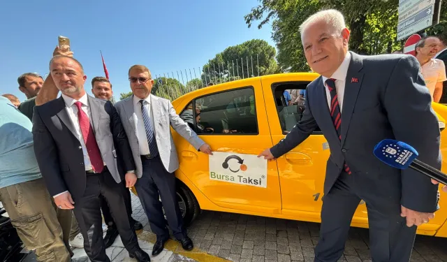 Bursa'da taksi sektöründe dijital hamle