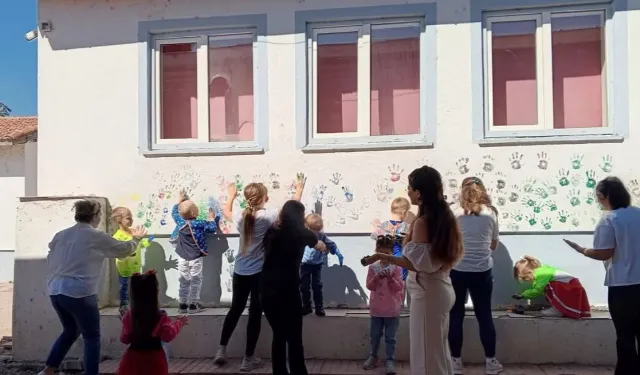 Edirne'de anasınıfı öğrencilerinden renkli etkinlik