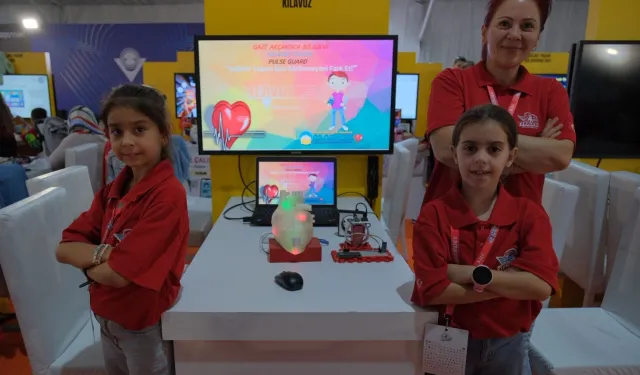 Kocaeli’nin genç dahileri TEKNOFEST’te ses getirdi