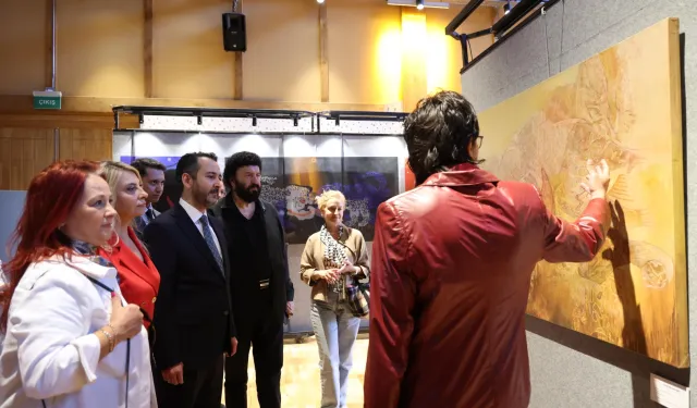 Konya'da 'Belleğin İzi' sergisi açıldı