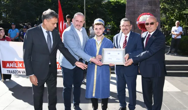 Trabzon’da ahilik ruhu yaşatıldı