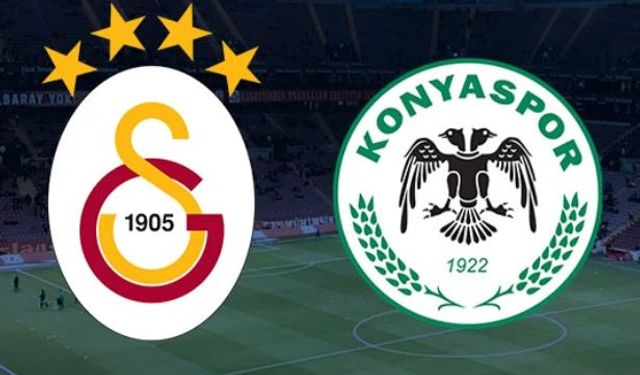 Galatasaray Konyaspor maçını canlı izle